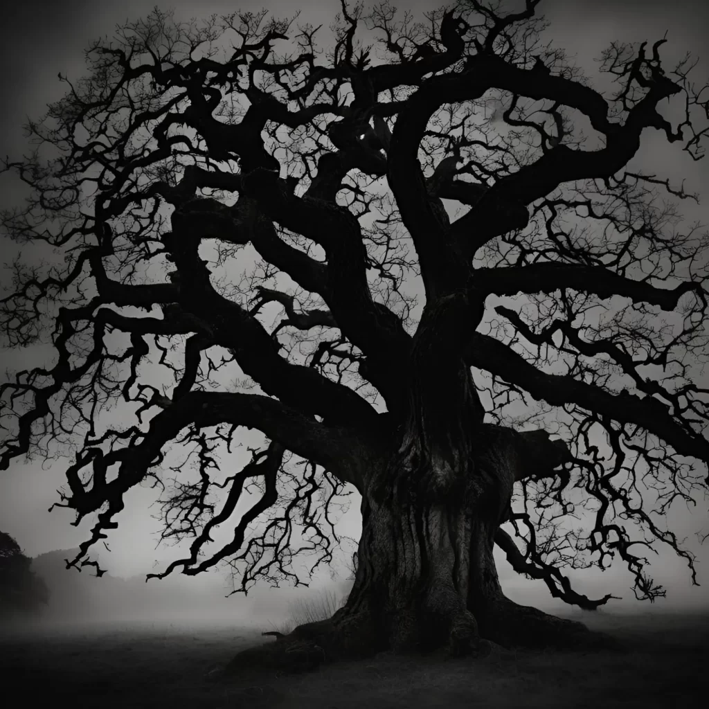 Spooky Oak Tree
