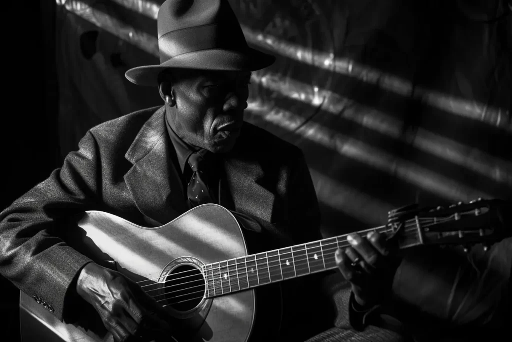 Robert Johnson’s soul bargained with darkness