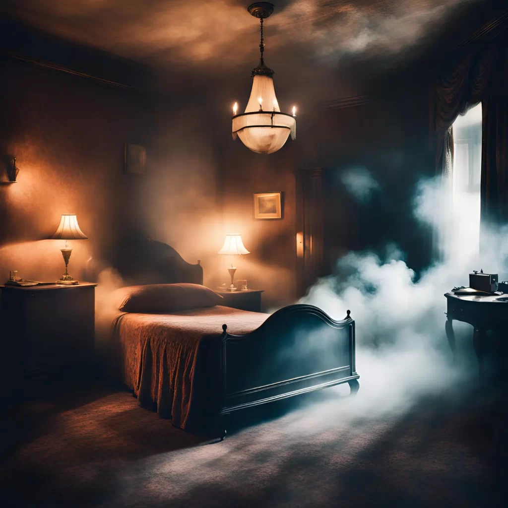 Haunted bedroom at T’Frere’s House Bed & Breakfast