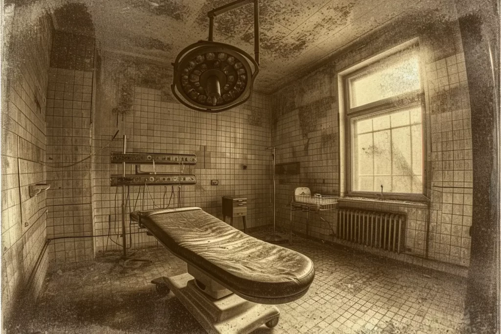 Air in asylums and hospitals is thick with ghostly memories