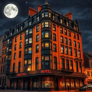 A haunted hotel in New York City