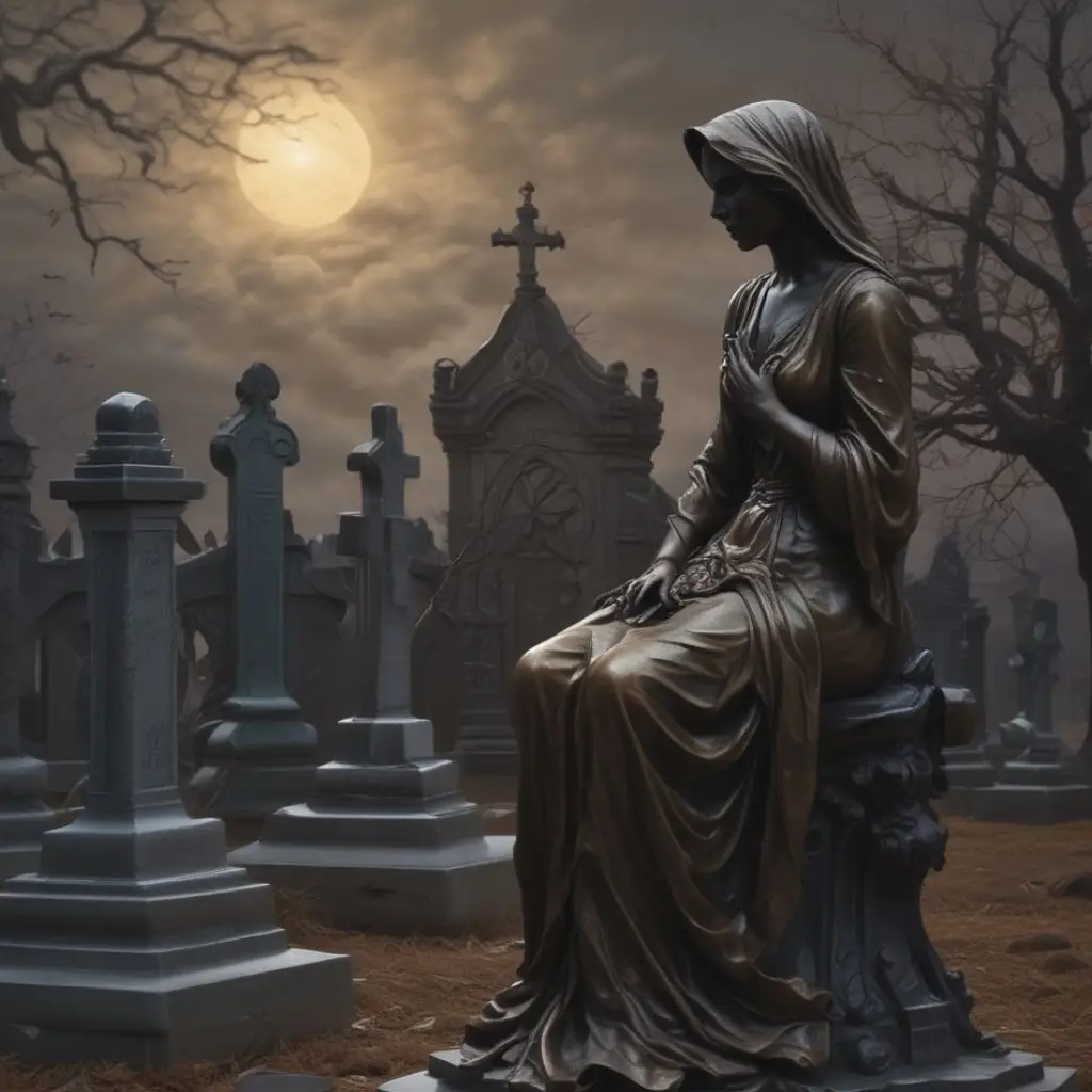 The haunted Bronze Lady of Sleepy Hollow