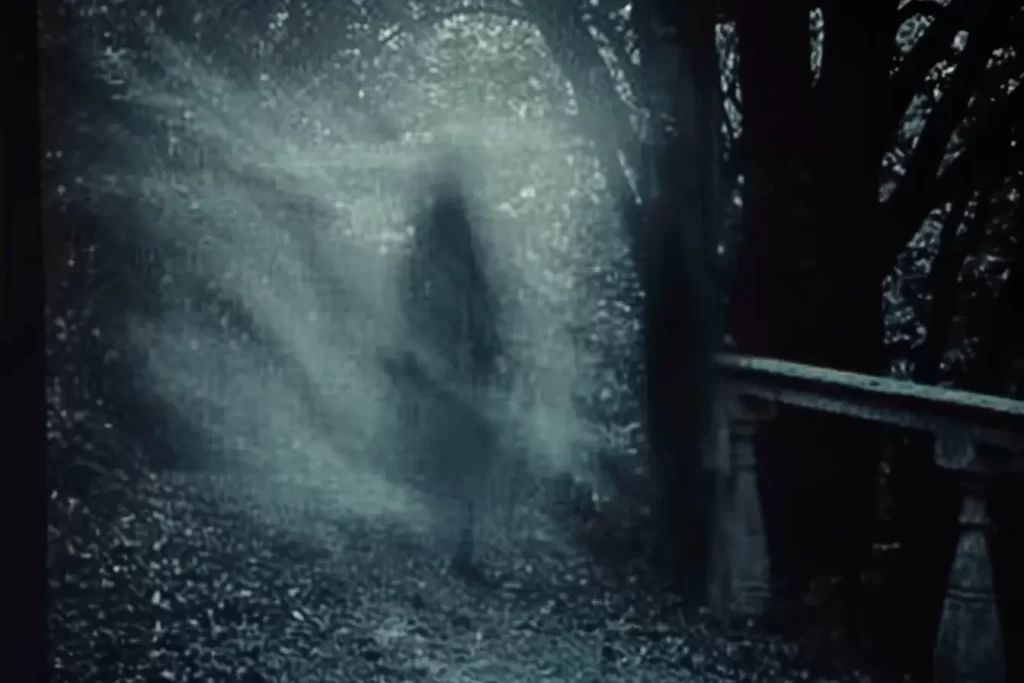 Ghost in square outside