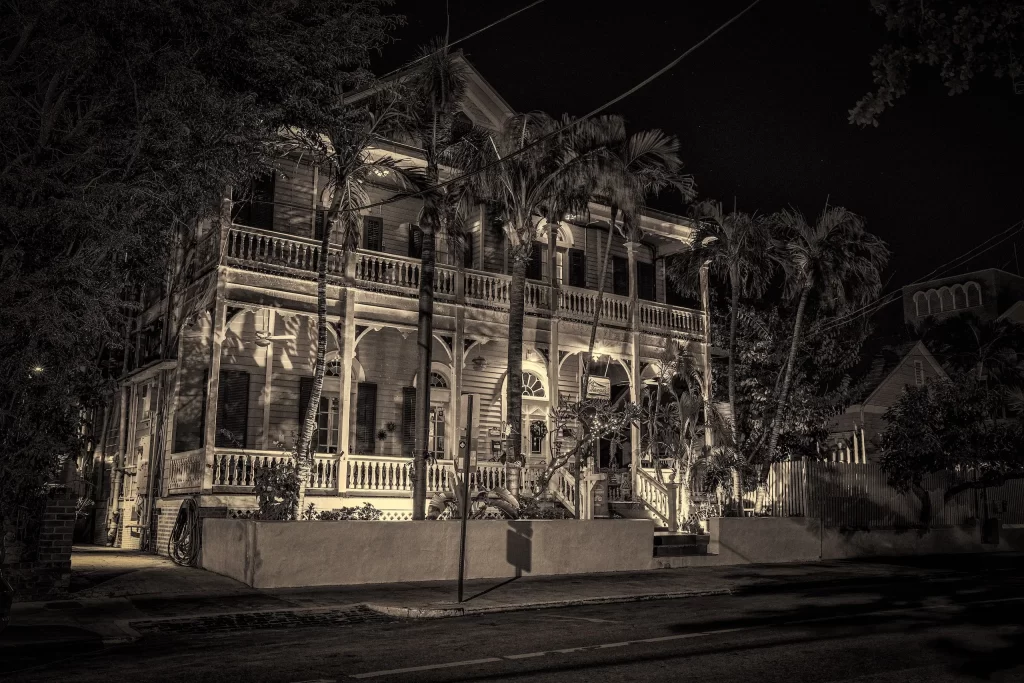 Outside Marrero's Guest Mansion Haunted Key West