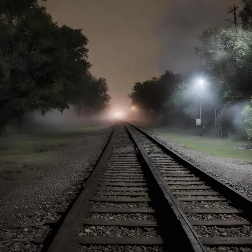 Haunted railroad tracks