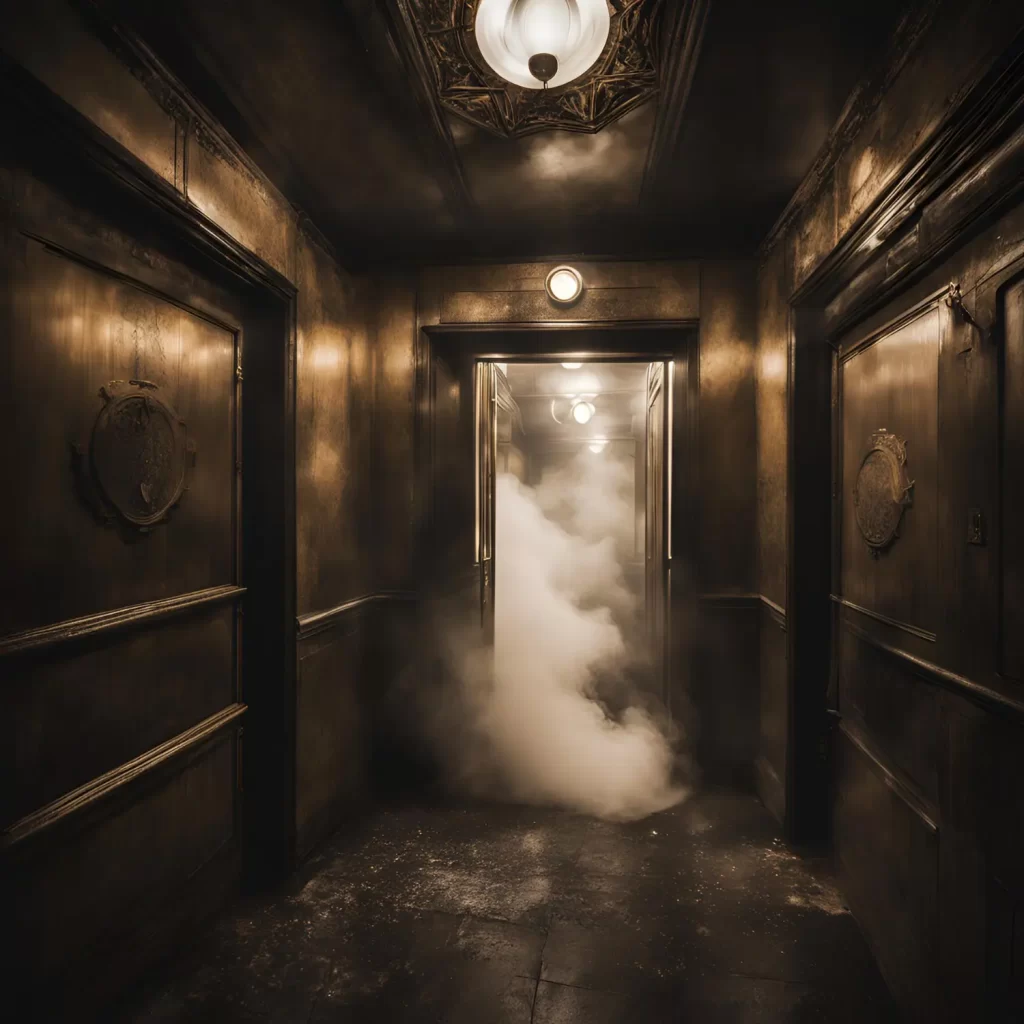 Haunted elevator