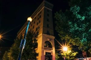 The Flatiron Building in Asheville