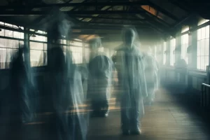 A room filled with ghosts