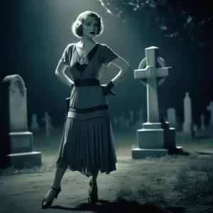 1930s Woman Cemetery