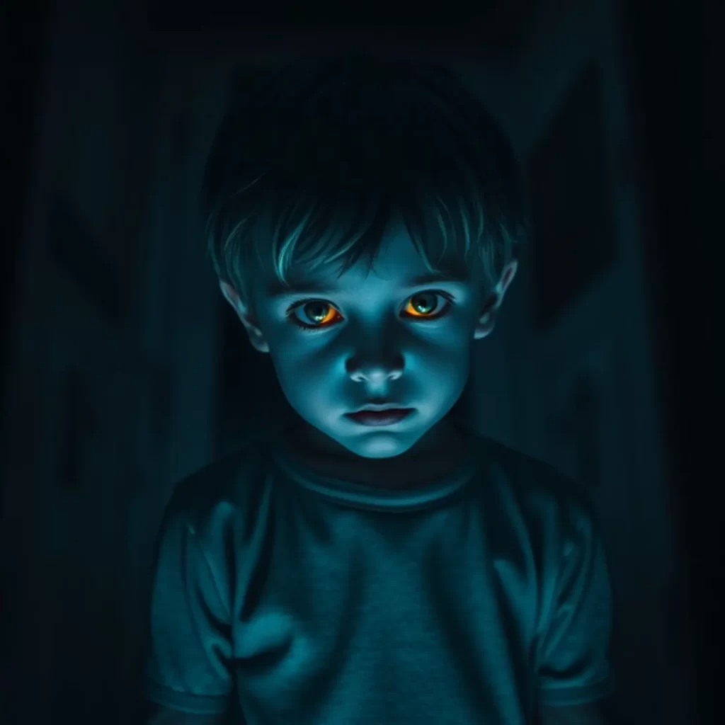 Little boy ghost