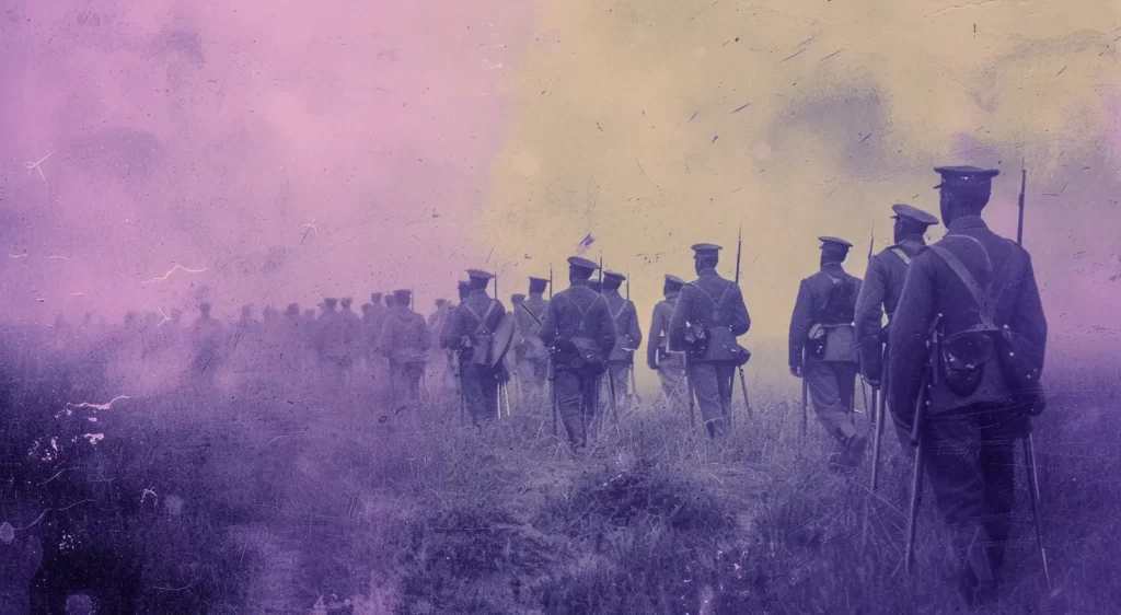 Rough Riders: spectral figures from a storied military past