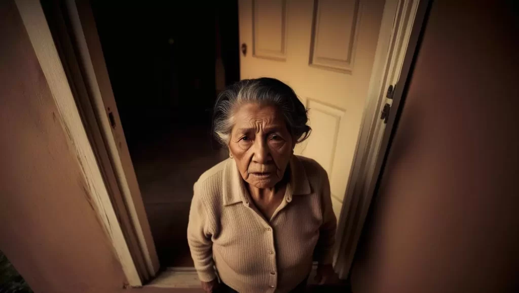 Old Hispanic Woman